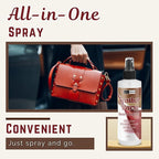 8oz Leather Purse Cleaner & Conditioner – 3-in-1 Spray for Handbags, Designer Bags & Luxury Purses – Deodorizes, Cleans, Cond