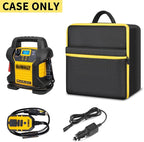 Car Jumper Starter Storage Bag Compatible with DEWALT DXAEJ14 Digital Portable Power Station Air Compressor, Carrying Case