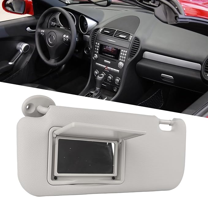 Car Sun Visor, Left Driver Side Sun Visor Rugged Long Lasting for