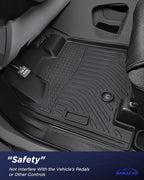 All Weather Floor Mats for Dodge Grand Caravan 2008-2021 Waterproof 7 Seats Anti-Slip Rubber Heavy Duty 3 Row Cargo Liner for Caravan SE/SXT/Crew Accessories 2019 2018 2017 2016 2015 2014 2013 2012