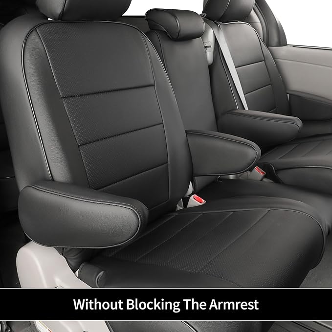 EKR Sienna Seat Covers for 2011-2020 Toyota Sienna LE,XLE, SE,XLE Premium 2nd Row 4/2/4 Split,8 Seats,Waterproof Car Seat Cov
