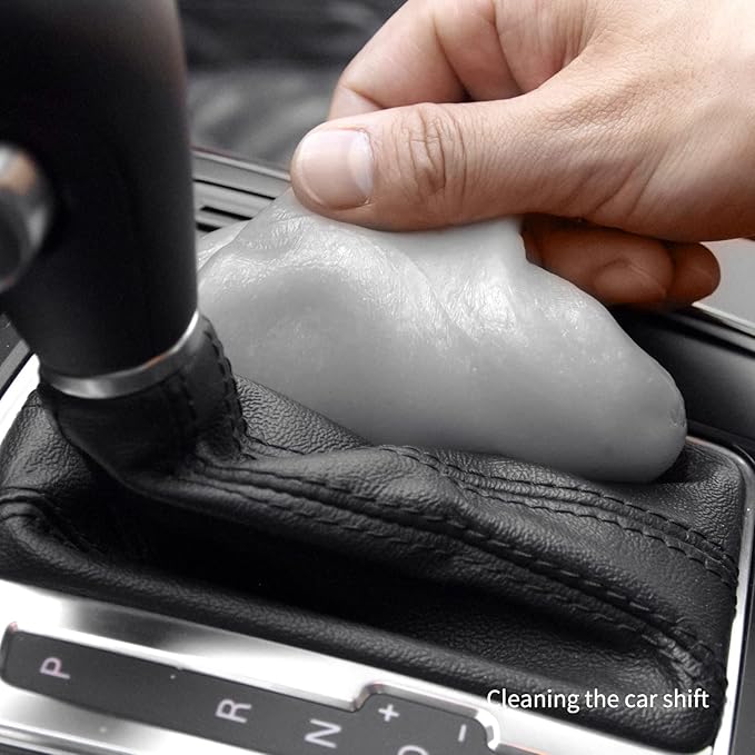 CLICK CLEAN Cleaning Gel for Car, 7oz Car Detailing Tools, Cleaning Putty Gel, Car Interior Cleaner Universal Dust Cleaner fo
