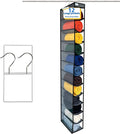 Closet Organization,12 Section,Hanging Closet Organizer,Space Saving, College Dorm Essentials for Girls, Heavy dutys Hooks Up
