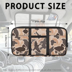 Duck Camo Car Sun Visor Organizer with Card Holder Car Sun Visor Storage Bag Hook LoopEasy Installation Universal Fit for Most Cars SUV