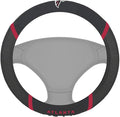 FANMATS NFL Unisex-Adult Embroidered Steering Wheel Cover