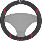 FANMATS NFL Unisex-Adult Embroidered Steering Wheel Cover