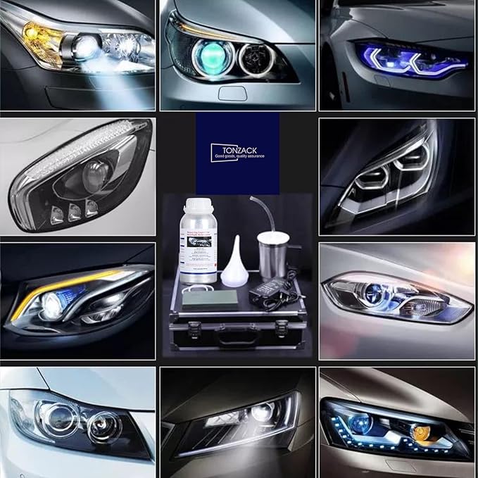Headlight Restoration Kit, Car Headlight Repair Kit, Car Headlight Lens Restoration Kit, Car Headlight Polish Repair Tool wit