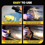 Carfidant Ultimate Clean & Protect Kit – 11-Piece Complete Car Detailing Bundle – Tire Shine, Ceramic Silk, Scratch & Swirl Remover, Plastic & Trim Restorer, Rim Reactor, Iron Remover