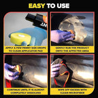 Carfidant Scratch and Swirl Remover - Car Scratch Remover for Vehicles Paint - Polishing Compound for Cars - Paint Restorer Kit with Pad, Microfiber and Drill Attachment