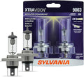 SYLVANIA - 9003 XtraVision - High Performance Halogen Headlight Bulb, High Beam, Low Beam and Fog Replacement Bulb (Contains 