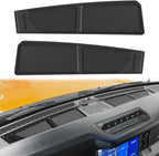 auovo Dash Cover Tray Fit for Ford Bronco Accessories 2026 2025 2021 2022 2023 2024 Anti-Slip Silicone Dashboard Compartments