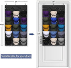 Dofilachy Hat Rack - Hat Organizer - Hat Racks for Baseball Caps, Visible Hat Holder - Baseball Hat Rack for Wall Door with 3