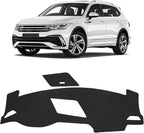 FIILINES Dash Cover for 2017-2024 Volkswagen VW Tiguan, Dashboard Mat Accessories Dash Cover Sunshade Nonslip Mesh Protector 
