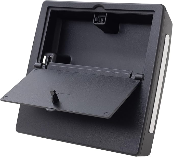 JKCOVER Center Console Hidden Box Organizer Compatible with 2016-2021 2022 2023 Toyota Tacoma Accessories Armrest Hidden Storage Box Secret Compartment Press to Open and Close (Patent Design)