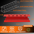 ULIBERMAGNET Magnetic Screwdriver Holder,Heavy Duty Pliers Metal Organizer Rack,Wall Mount Garage Organizer for Screwdriver, 