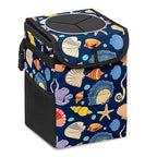 Car Trash Can – Multi-Purpose, Lightweight and Portable with Durable Water-Resistant Coating, No Installation Required, Practical and Ample Capacity, Variety of Colors.Conch Shell