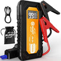 Car Battery Jump Starter 5000A, 45W PD Super Fast Charging Technology, 12V Portable Battery Jumper Booster Box with Cables