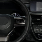 AUTOXBERT Sports Style Hand Sew Steering Wheel Cover Microfiber Leather Car Auto Steering Wheel Cover Stitch on Wrap for Cars
