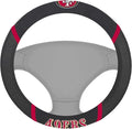 FANMATS NFL Unisex-Adult Embroidered Steering Wheel Cover
