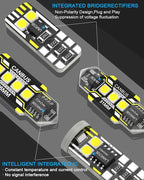 AENVTOL 15 Pieces Interior LED Light Kit + Back Up Bulb Reverse Lights Replacement for Ford Escape 2013-2020 White LED Backup