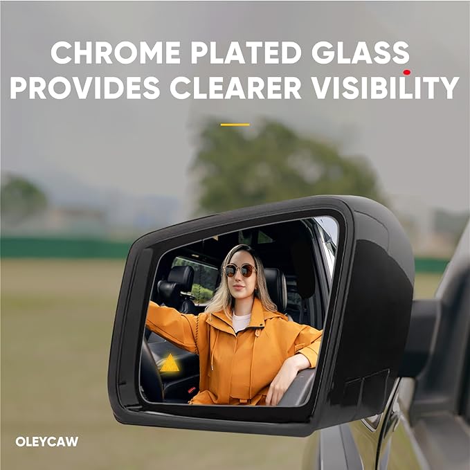 Driver Side Blind Spot Mirror Compatible with Mercedes Benz G550 W463, GLE350 ML350 W166, GL450 X164, GLS450 X166, R350 W251, Mercedes Benz GL GLE ML G GLS R Class - Left Mirrors, Heated