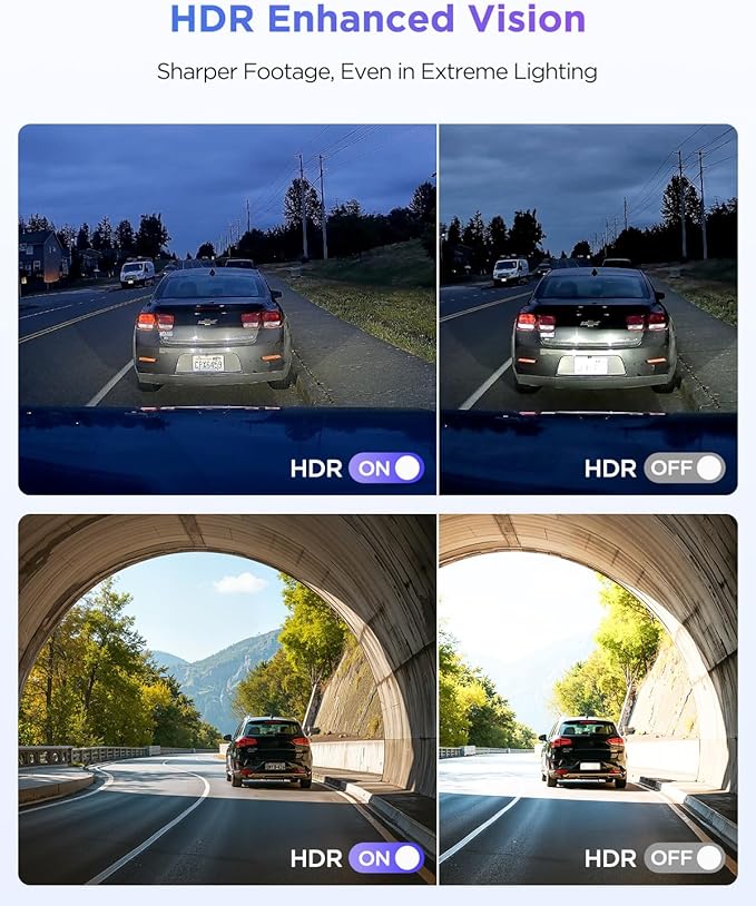 VIOFO A119M Pro 4K HDR MINI Dash Cam, STARVIS 2 IMX678 Sensor, Front Dash Camera for Cars, Wi-Fi 6, Quad-Mode GPS, Voice Cont