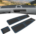 auovo Dash Cover Tray Compatible with Ford Bronco Accessories 2024 2025 2026 Bronco Anti-Slip Silicone Car Dashboard Compartm
