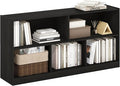 Furinno DALY Book Shelf, 5-Cube Bookshelf, Horizontal Cube Storage Organizer Bookcase, 10.9 x 47.2 x 23.6, for Living Room, B