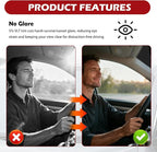 59.06"x5.91" 5% VLT Car Window Tint Film Kit,Cuttable Car Tints for Window Avoids Glare to Disturb Vision,Universal Cars Windshield Tint Strip with Knife/Scraper