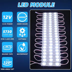 12V 300 LEDs Interior Van Light, White LED Ceiling Lighting Kits for Van RV Truck Boats Bus Cargo Trailers Lorries Transit Auto Vehicle, 100 Modules
