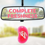 Jelly Belly Duo Car Air Freshener Vent Clips, Tutti-Fruitti Scent, 2 Pack, Fun and Fruity Car Vent Clips With an Iconic Jelly