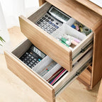 20PCS DIY Plastic Grid Drawer Dividers, Large Adjustable Drawer Storage Organizer (38cmx11cm) for Clutter Kitchen Cutlery Dre