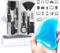ImmacuKit 18-in-1 Electronic Device Cleaning Kit with Magic Cleaner Gel -Use On Phone, Earbuds, Laptop, Keyboard, Smart Watch