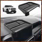 Muslogy Dashboard Storage Box for 2024 2025 2026 Tacoma & 2025 2026 4Runner Accessories Center Console Organizer w/ 8-inch Screen for SR SR5 TRD PreRunner TRD Sport Off-Road Pro Trailhunter (White)