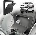 Muslogy Center Console Hidden Storage Box Compatible with Honda Pilot 2023 2024 2025, 2024-2026 Ridgeline/Passport Magnet Armrest Secret Compartment Center Console Organizer(Hidden Organizer)
