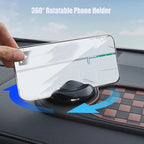 S-SNAIL-OO Multifunction Car Anti-Slip Mat, Multifunction Car Dashboard Mobile Phone Holder with Temporary Parking Number Pad