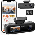 70mai 4K Dash Cam Front and Interior, 4K HDR Dash Camera with F1.55 Aperture, Wi-Fi 6, 24H Parking Surveillance, GPS, Loop Re