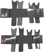 MEWANT Steering Wheel Cover for Chevy Silverado 1500 Astro Blazer Kodiak S10 Made of Shiny PU Carbon Fiber Real Leather