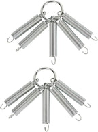 Tractor Tire Chains 20x8-8 for Lawn Tractors, Garden Tractors, and Snow Blowers with Spring-Loaded Tensioner, Fits 49cc 66cc 