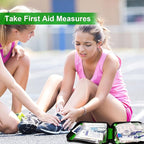 Home-Businesses First-Aid Emergency-Kit for Camping-Car - 300 Pcs Urgent Essential First Aid Kits Refill Supplies with Tourni