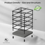 Toothbrush Holders with Quick Drying Mat—Black DiatomiteToothbrush and Toothpaste Holder for Bathroom—3 Slots Openwork Design