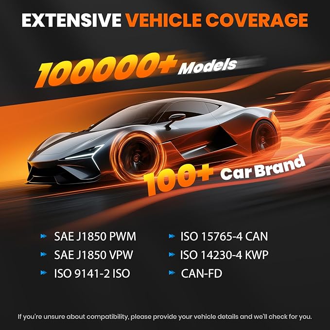ANCEL FX6000 Bidirectional OBD2 Scanner - ABS, SRS, Transmission & Engine, Car Scanner Diagnostic Tool with Oil/EPB/BMS/SAS
