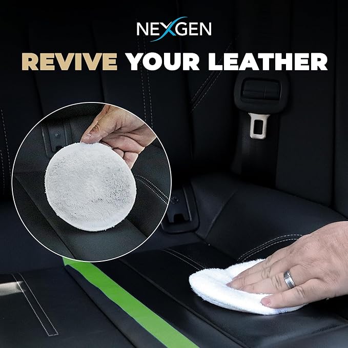 Nexgen Car Leather Conditioner - Quick Spray Interior Conditioner and Leather Restorer - Gentle Liquid Formula, Multi-Purpose