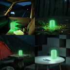Lichamp LED Camping Lantern, 4 Pack Battery Powered Flashlight for Power Outages, Portable Collapsible Hanging Light Essentia