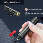4 Pack 2026 Upgraded Safety Hammer,Safe Hammer Glass Breaker Under Water,Seatbelt Cutter Window Breaker Emergency Escape Tool