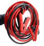 2/0 Gauge Jumper Cables 25FT 5000A, Heavy Duty Jumper Cable for Car Van Truck, Automotive Booster Cables for Jump Starting Dead & Weak Batteries, Transfers Higher Voltage Than 0, 2~12 Gauge