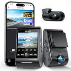 VIOFO A229 Plus Dash Cam Front and Rear, Dual STARVIS 2 Sensors, 2 Channel HDR, 1440P+1440P Voice Control Car Dash Camera, 5G