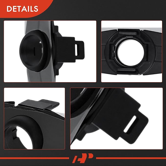 A-Premium 4-PC Rear Inner and Outer Parking Assist Sensor Retainer Bezels Compatible with Toyota Models - Tundra 2022 2023 20