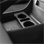 for 2024 Palisade Lower Console Organizer for 2023-2025 Hyundai Palisade SE/SEL/XRT/Limited/Calligraphy Under Console Tray Palisade Accessories (23-25 Palisade ABS Under Organizer w/Cup Holder)