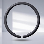 Steering Wheel Cover Thin Car Steering Wheel Accessories Universal Snap On Protector, Black